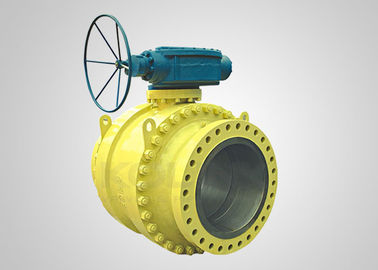 API 6D 3-PC Trunnion Mounted Ball Valve Trzymały WCB A105 CF8 F304