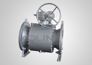 Zredukowany zawór kulowy z kołnierzem API 607 Fire Safe DN50-DN1200