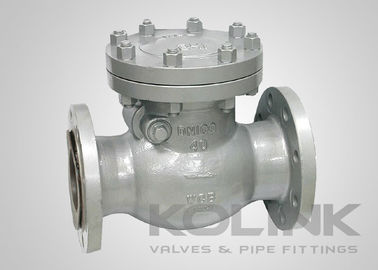 Wyrzucony stalowy zawór kontrolny, klasa 150-1500 Zawór bezwrotny WCB Flanged