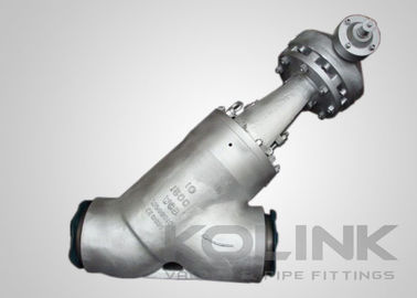 Flanged Carbon Steel Y Globe Valve Manualne działanie