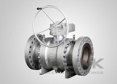 Zredukowany zawór kulowy z kołnierzem API 607 Fire Safe DN50-DN1200