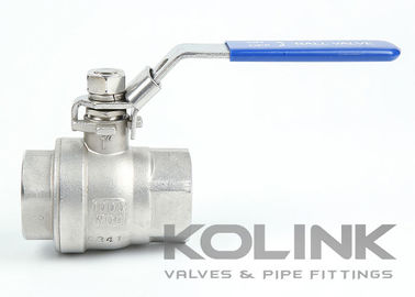 2-częściowy zawór kulkowy BSPT NPT 1000PSI pełna otwór CF8 CF8M stal nierdzewna